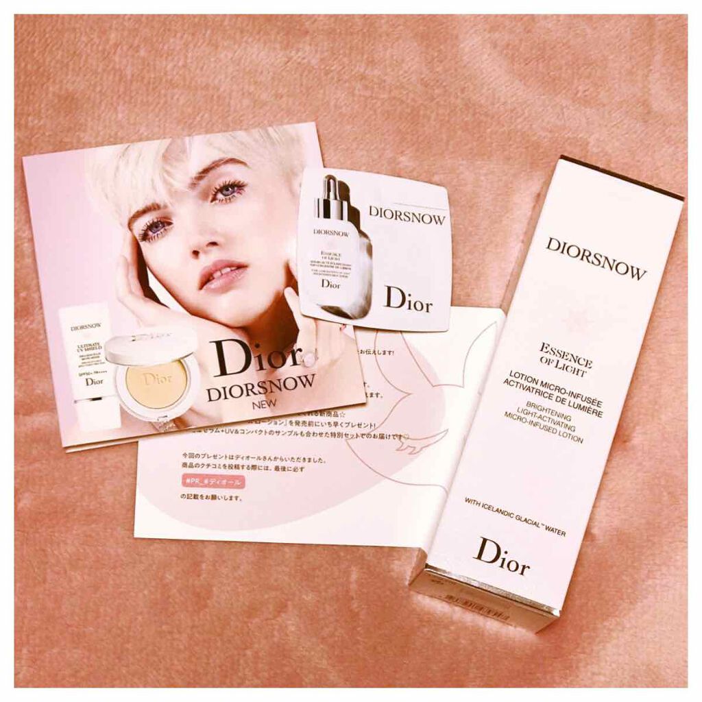 スノー ライト エッセンス ローション (薬用化粧水) (医薬部外品)/Dior/化粧水を使ったクチコミ(1枚目)