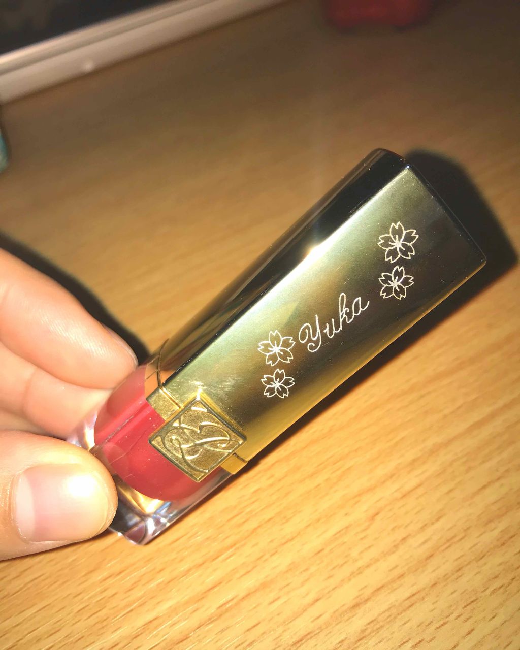 ピュア カラー クリスタル シアー リップスティック/ESTEE LAUDER/口紅を使ったクチコミ(1枚目)