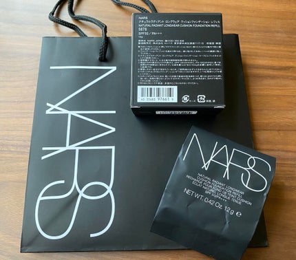 ナチュラルラディアント ロングウェア クッションファンデーション/NARS/クッションファンデーションを使ったクチコミ(2枚目)