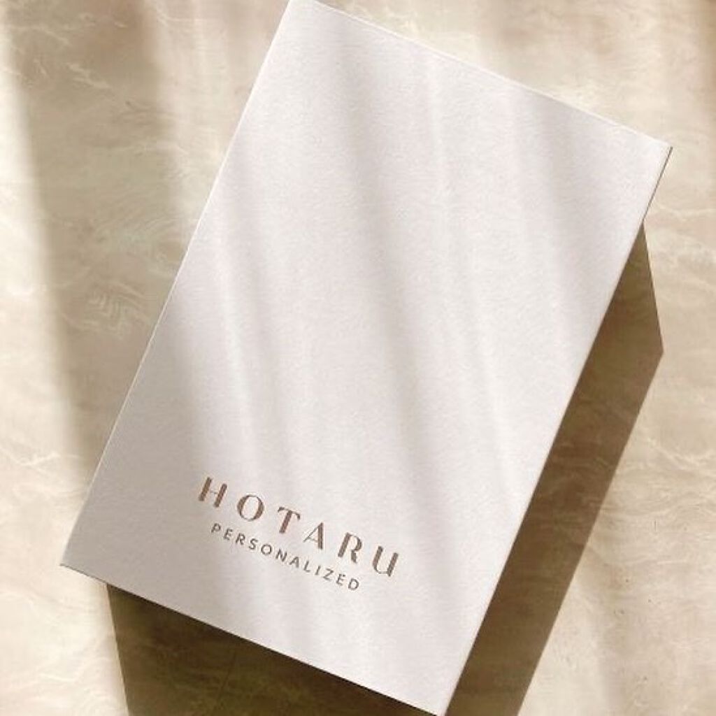  HOTARU PERSONALIZED LOTION／MOISTURIZER /HOTARU PERSONALIZED/スキンケアキットを使ったクチコミ（2枚目）