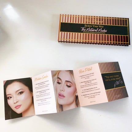 ボーン ディス ウェイ ザ ナチュラル ヌード アイシャドウ パレット/Too Faced/アイシャドウパレットを使ったクチコミ(8枚目)