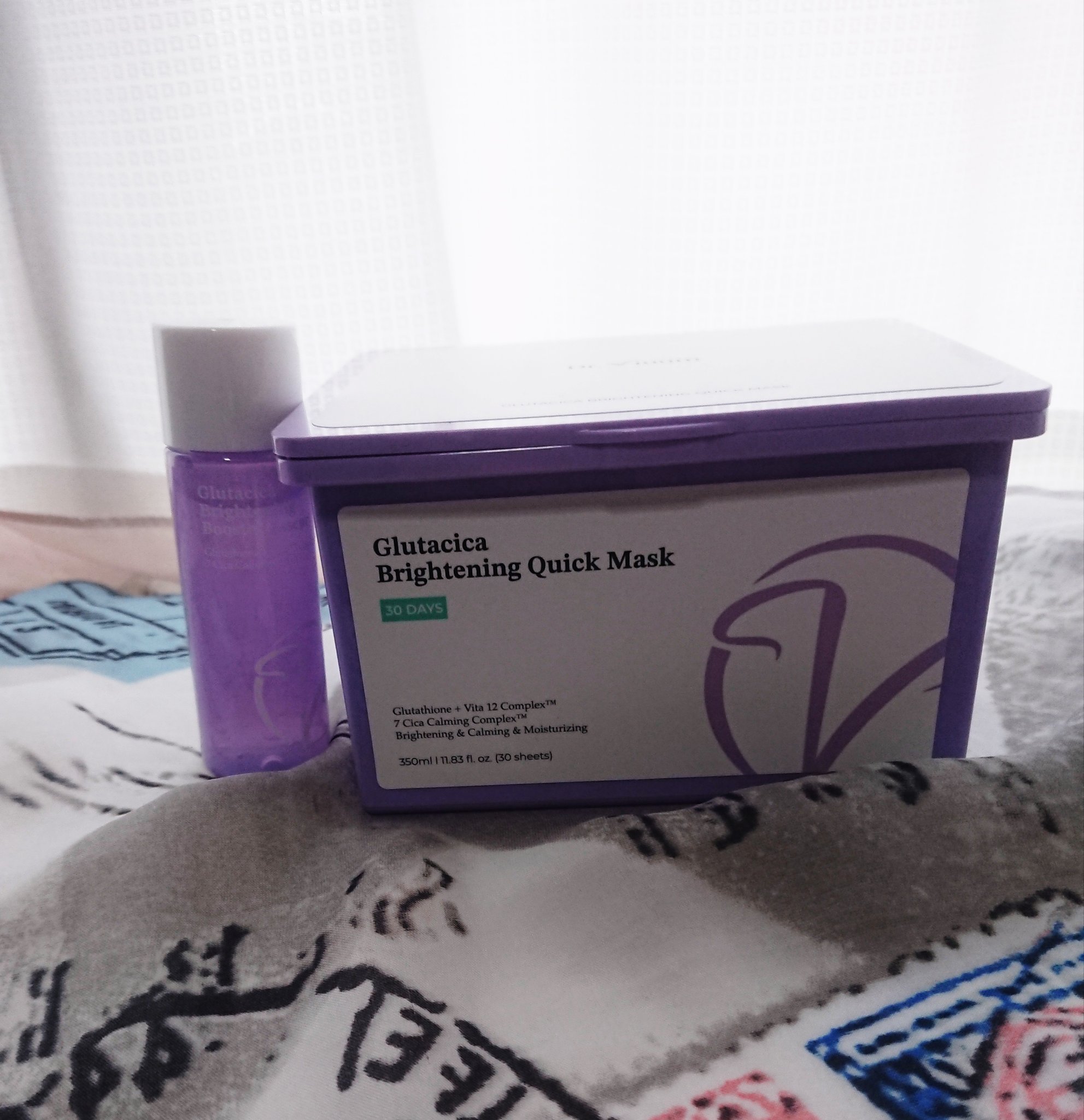 グルタシカ ブライトニングクイックマスク/Dr.Viuum/シートマスク・パックを使ったクチコミ（2枚目）