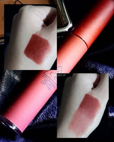 3CE VELVET LIP TINT/3CE/口紅を使ったクチコミ（4枚目）