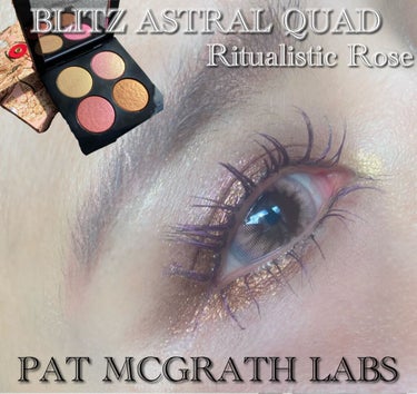 BLITZ ASTRAL QUAD RITUALISTIC ROSE/PAT McGRATH LABS/アイシャドウパレットを使ったクチコミ（1枚目）