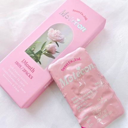 モテコンマンスリー/モテコン/1ヶ月(1MONTH)カラコンを使ったクチコミ(4枚目)