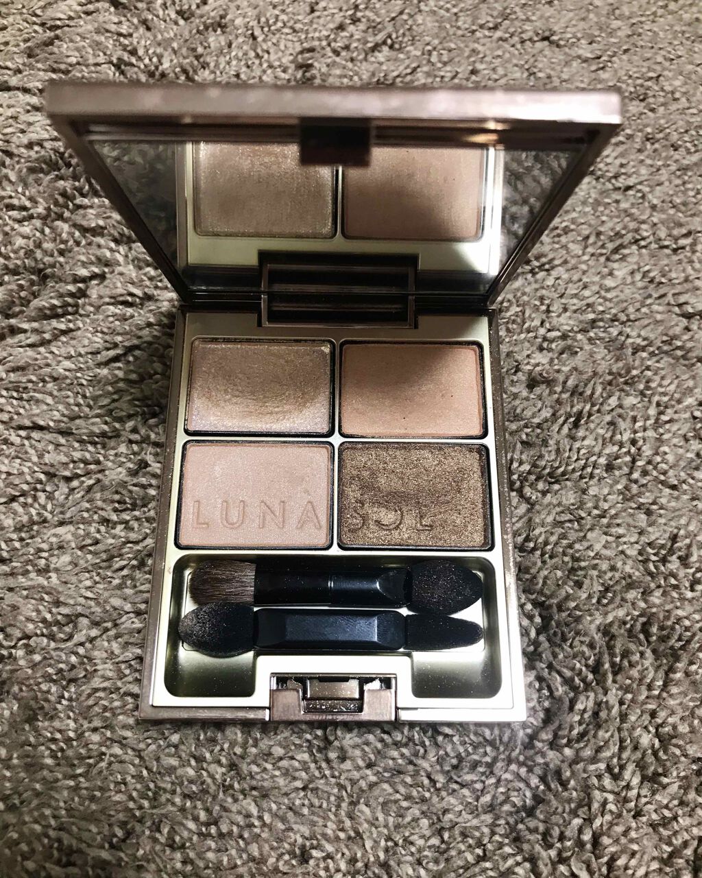スキンモデリングアイズ/LUNASOL/アイシャドウパレットを使ったクチコミ(2枚目)