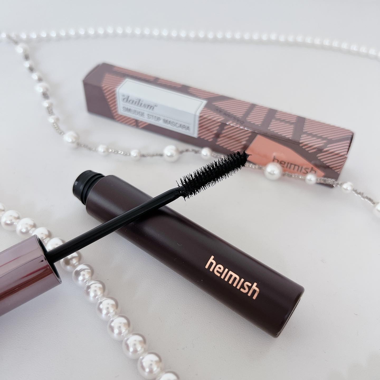 デイリズム スマッジ ストップ マスカラ ボリューム/heimish/マスカラを使ったクチコミ（2枚目）