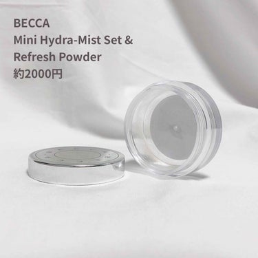 Hydra-Mist Set & Refresh Powder/BECCA/ルースパウダーを使ったクチコミ（1枚目）