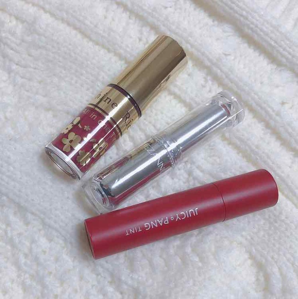 ラスティンググロスリップ/CEZANNE/口紅を使ったクチコミ(4枚目)