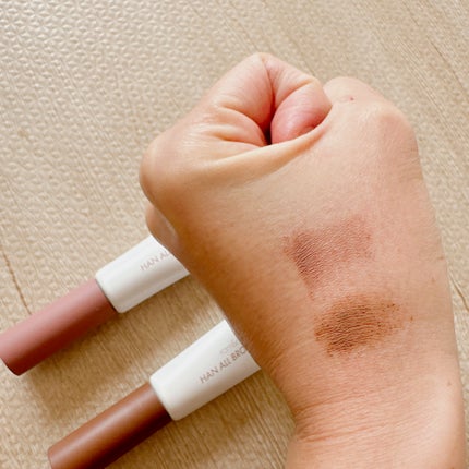 ハンオールブロウカラ/rom&nd/眉マスカラを使ったクチコミ(5枚目)