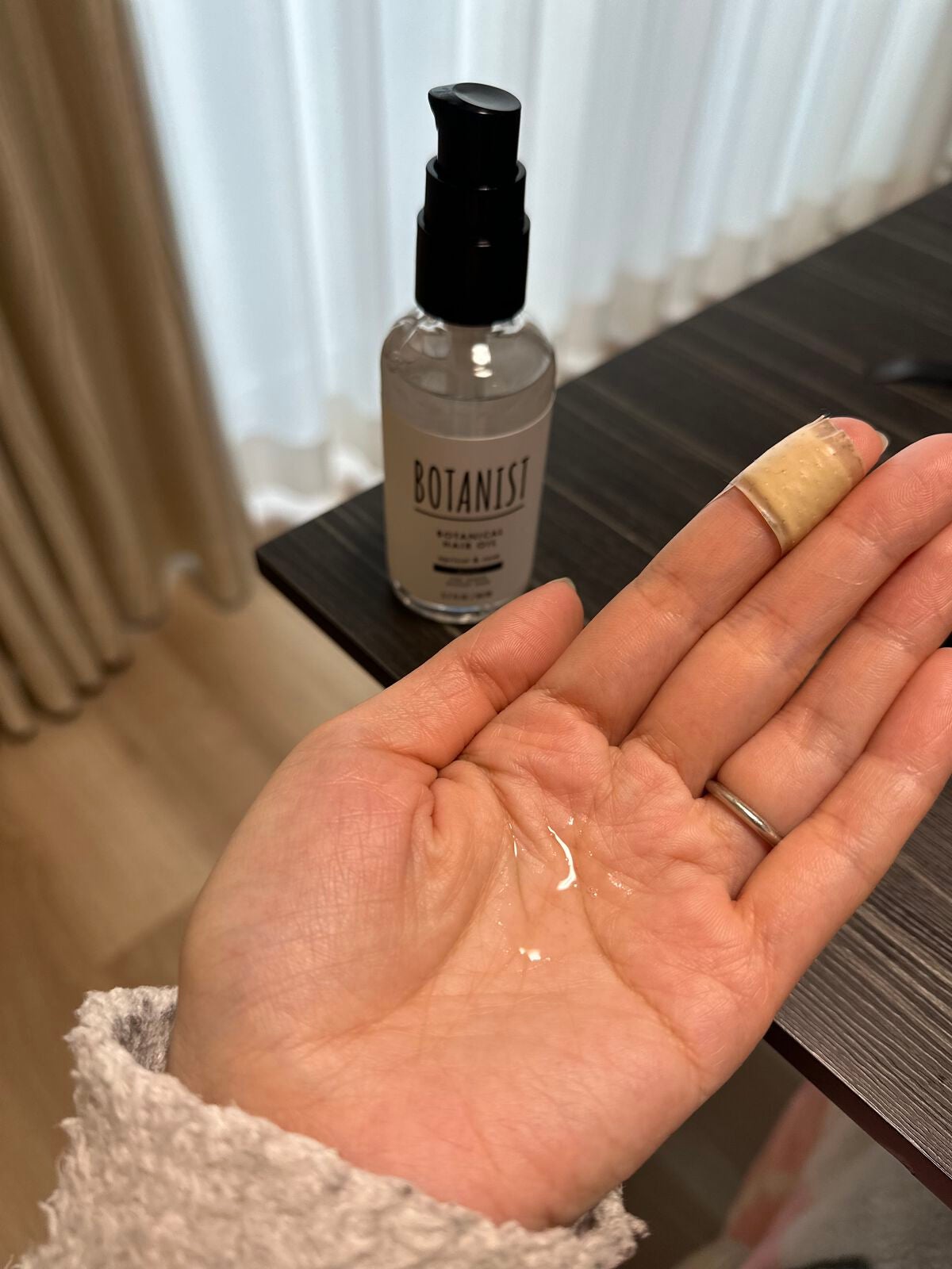 ボタニカルヘアオイル(モイスト)/BOTANIST/ヘアオイルを使ったクチコミ(3枚目)
