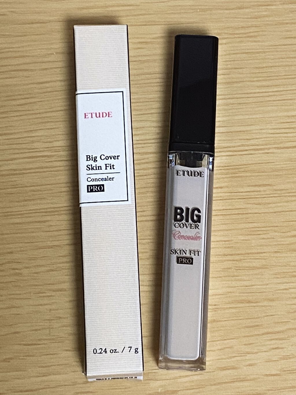 ビッグカバーフィットコンシーラー サンド/ETUDE/リキッドコンシーラーを使ったクチコミ（1枚目）