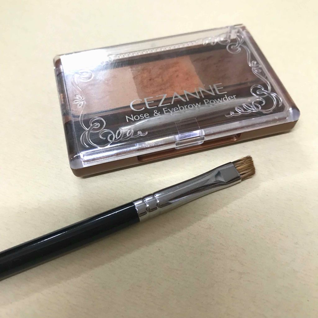 ノーズ&アイブロウパウダー/CEZANNE/パウダーアイブロウを使ったクチコミ(1枚目)