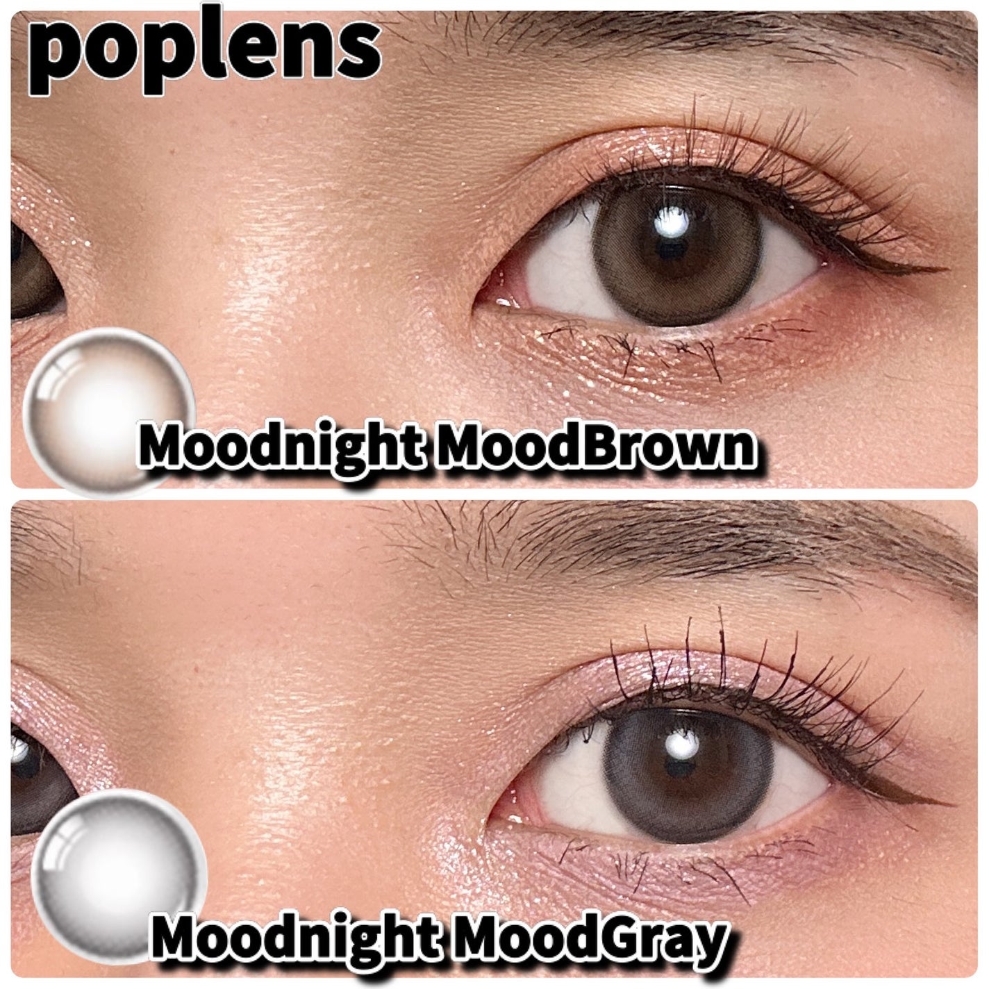 Moodnight 1day/OLENS/カラーコンタクトレンズを使ったクチコミ(1枚目)