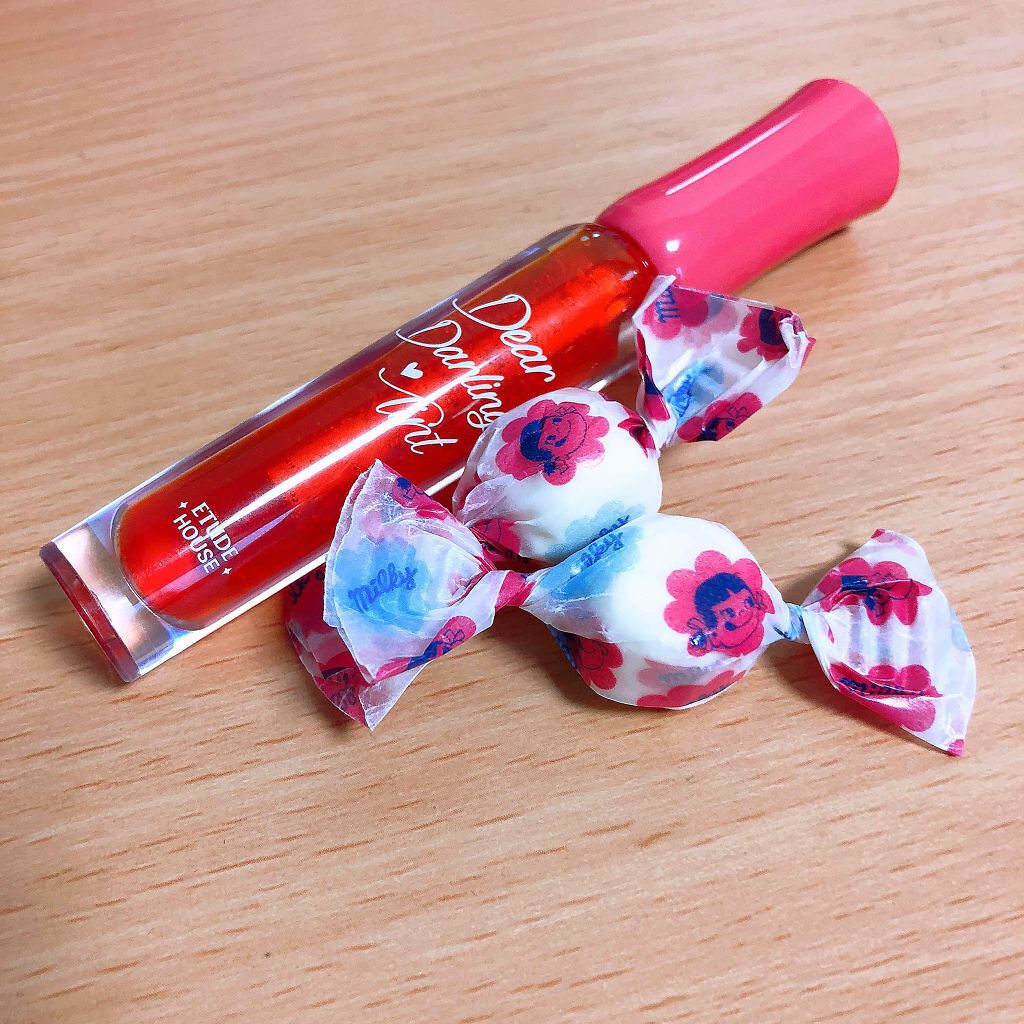 ディアダーリン ウォータージェルティント/ETUDE/リップティントを使ったクチコミ（1枚目）