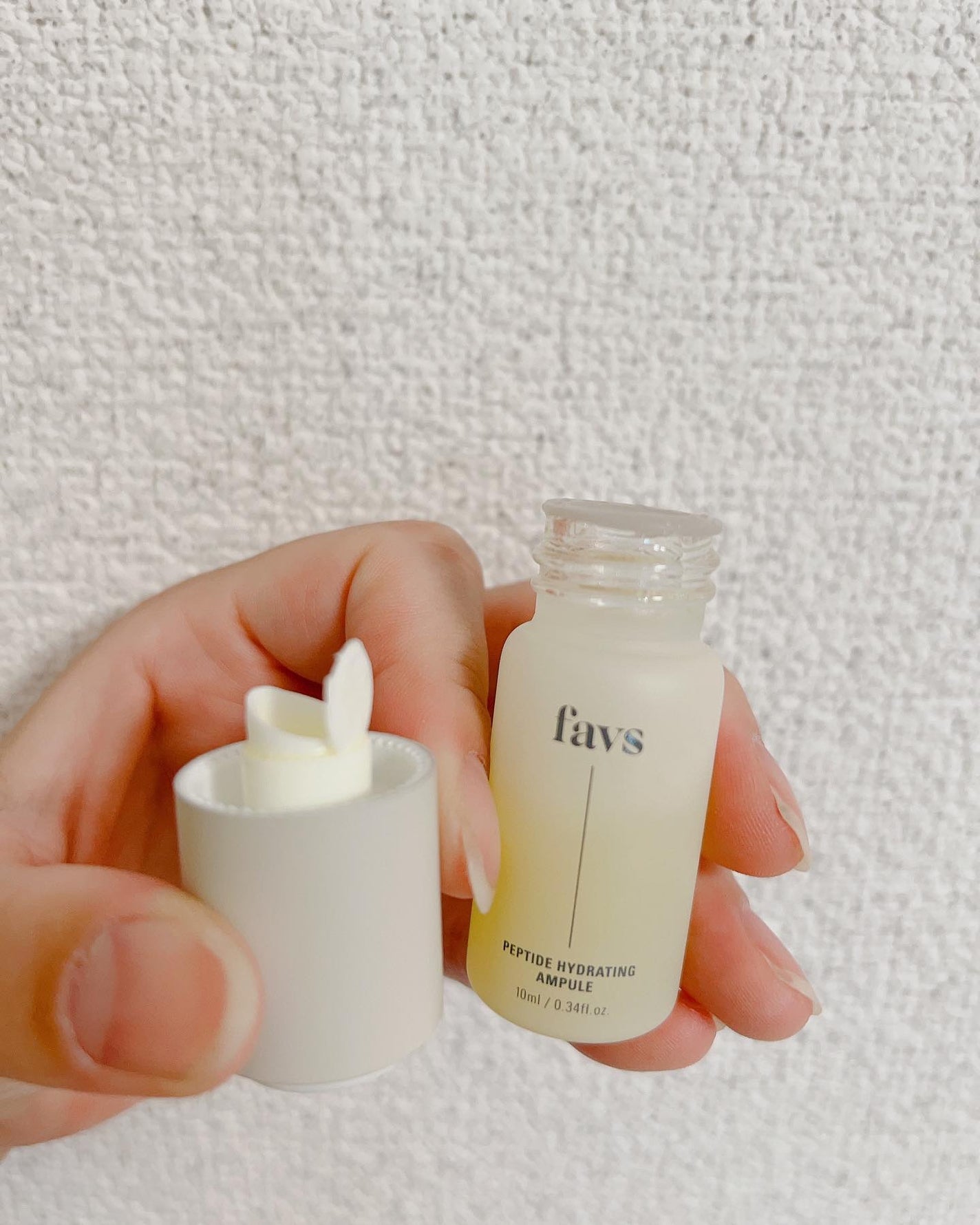 ペプチドハイドレーティングアンプル/favs/美容液を使ったクチコミ(5枚目)