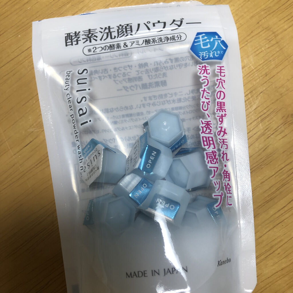 ローション｜キュレル他、3商品を使った口コミ - suisai 酵素洗顔