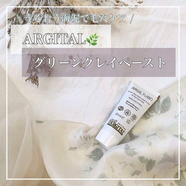 \ グリーンクレイで毛穴ケア /

𓈒𓏸𓐍 ARGITAL﻿𓈒𓏸𓐍
　グリーンクレイペースト🌿


ミネラルを豊富に含んだグリーンクレイに精油と有機ハーブエキスをブレンドしたクレイパック

肌に適した吸