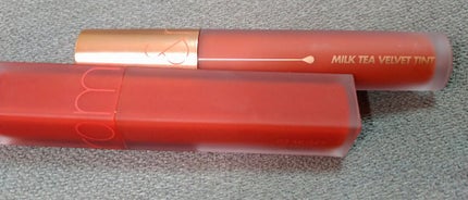 ミルクティーベルベットティント/rom&nd/リップティントを使ったクチコミ(1枚目)
