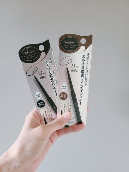 メルティシャープ ジェルライナー/Visée/ジェルアイライナーを使ったクチコミ(1枚目)