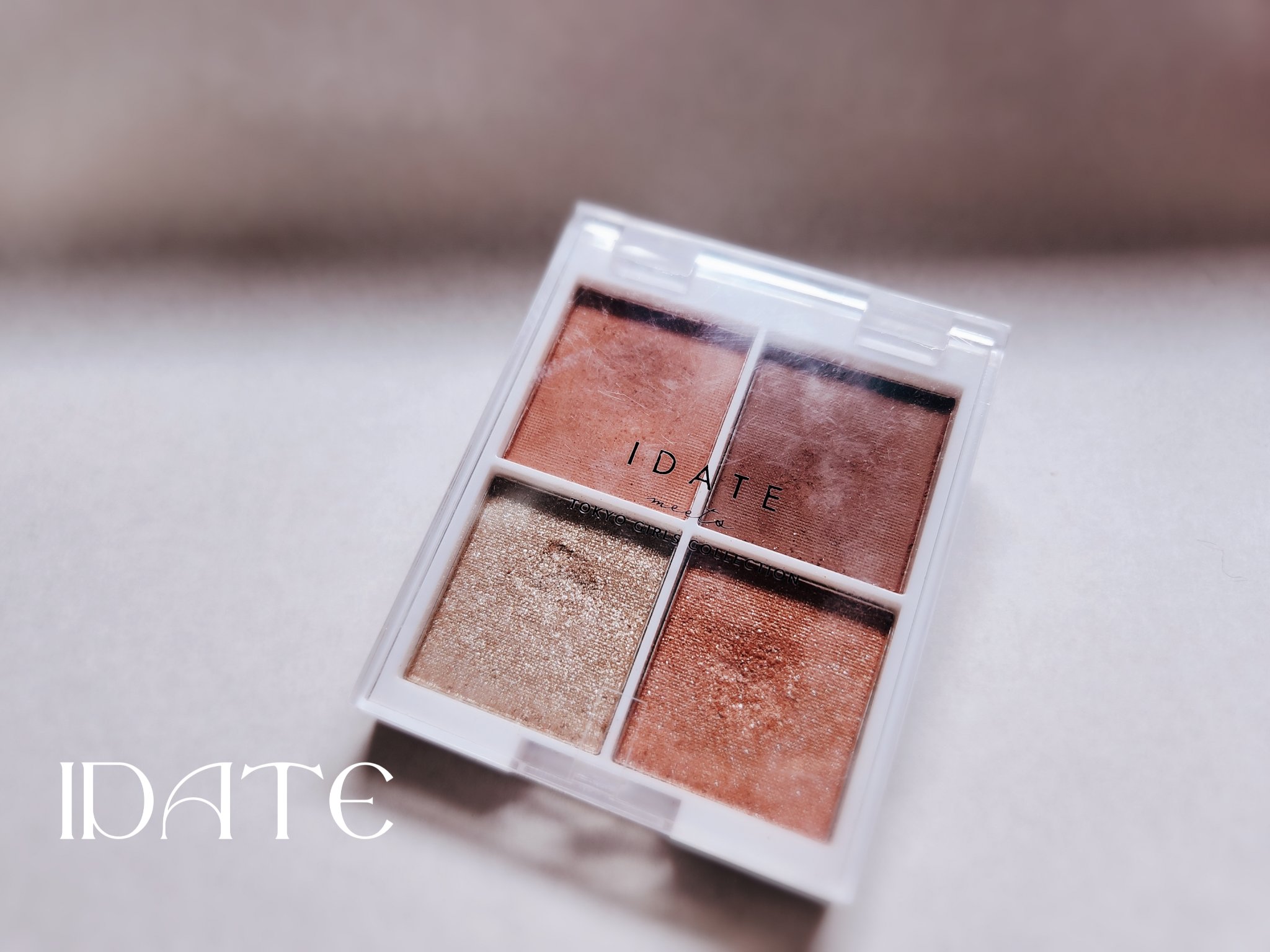 IDATE 4色アイシャドウパレット/IDATE/アイシャドウパレットを使ったクチコミ（1枚目）