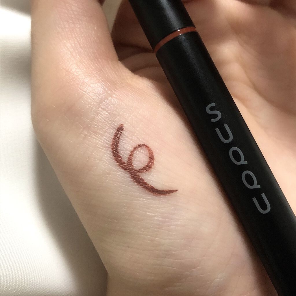 ニュアンス アイライナー 101 オレンジ/SUQQU/リキッドアイライナーを使ったクチコミ（2枚目）