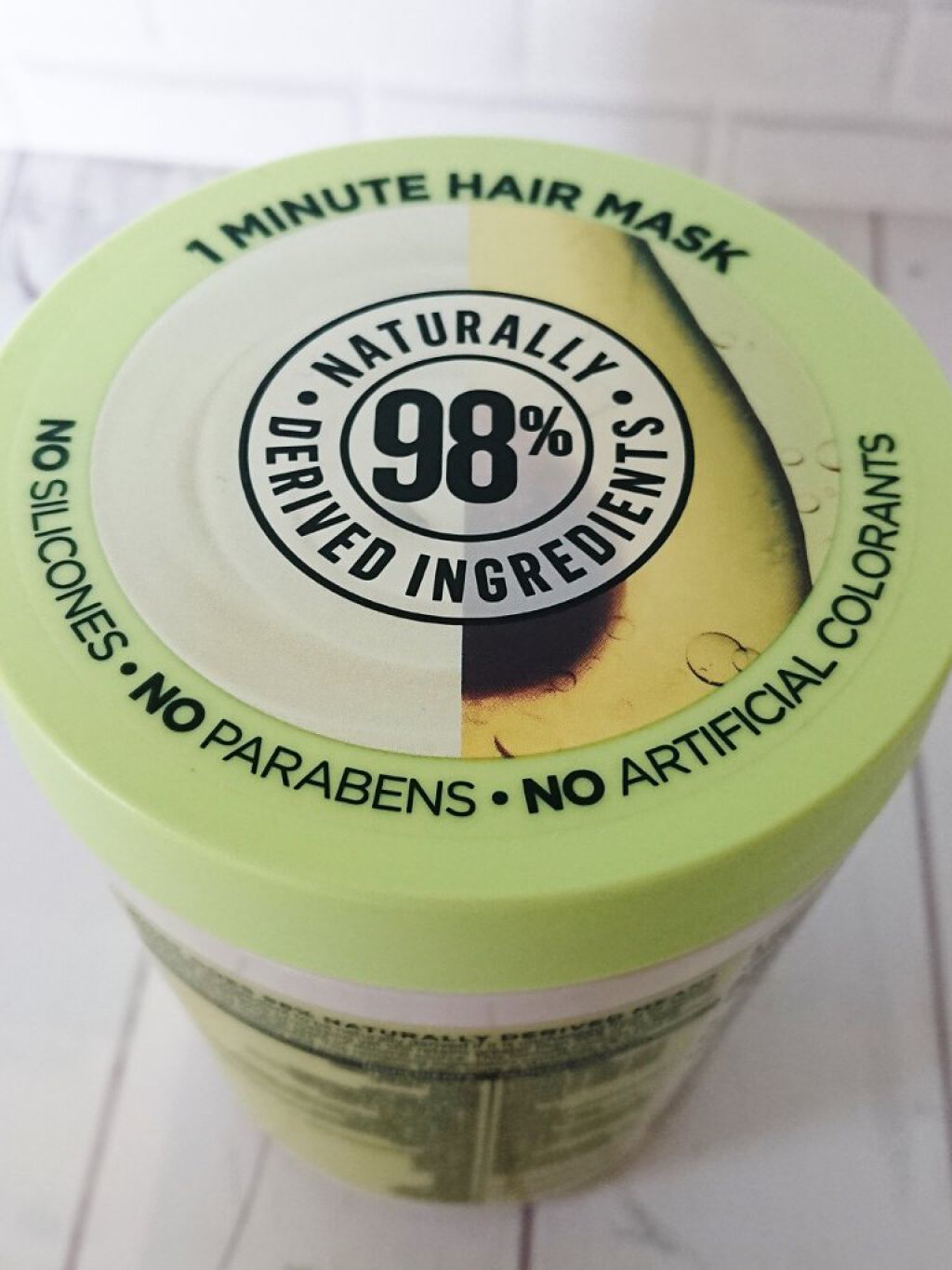 フラクタス スムージングトリート 1分間ヘアマスク/GARNIER(海外)/ヘアマスク・ヘアパックを使ったクチコミ（3枚目）