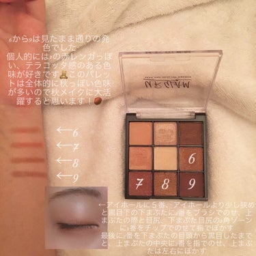 UR GLAM　BLOOMING EYE COLOR PALETTE/U R GLAM/アイシャドウパレットを使ったクチコミ（4枚目）