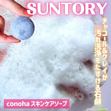 スキンケアソープ チャコール・クレイ/conoha[コノハ]/洗顔石鹸を使ったクチコミ（1枚目）