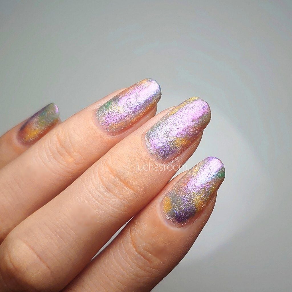 ネイルホリック フローズンシュガー/ネイルホリック/マニキュアを使ったクチコミ(6枚目)