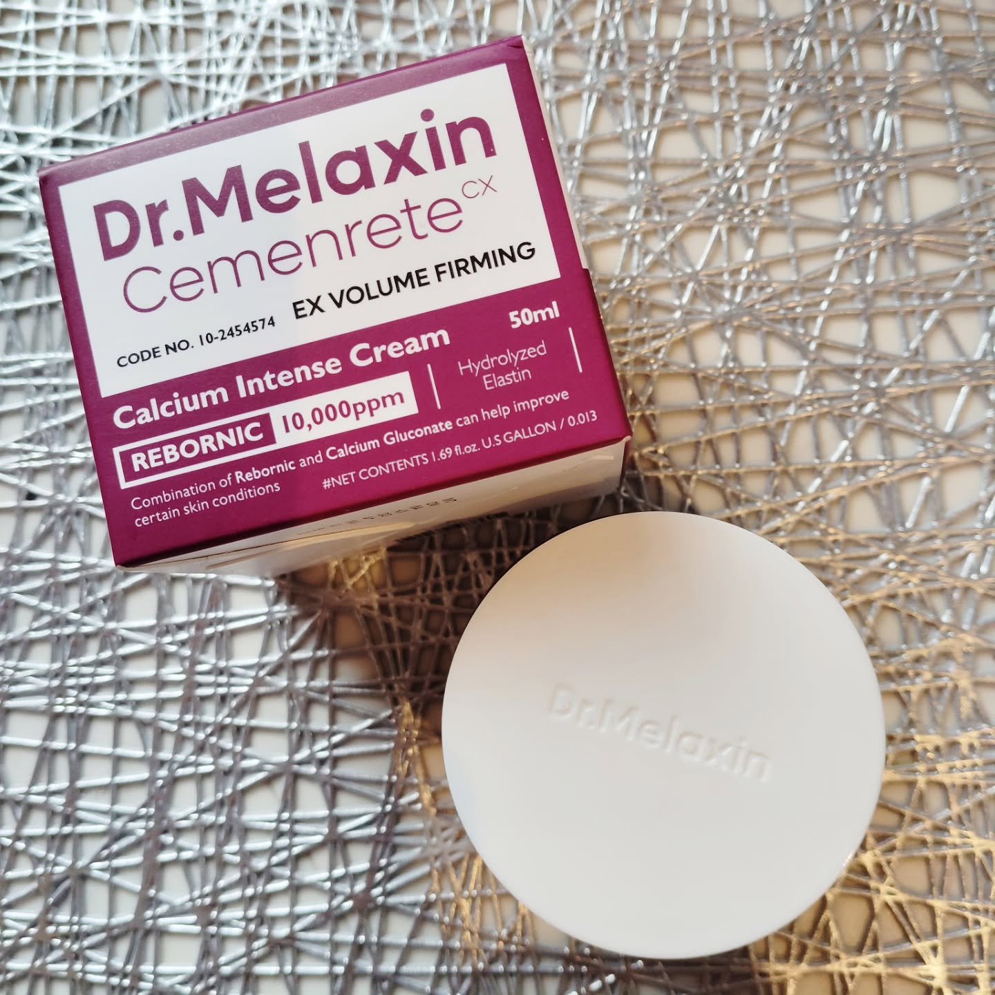 Cemenrete Calcium Intense Cream/Dr.Melaxin/フェイスクリームを使ったクチコミ（1枚目）