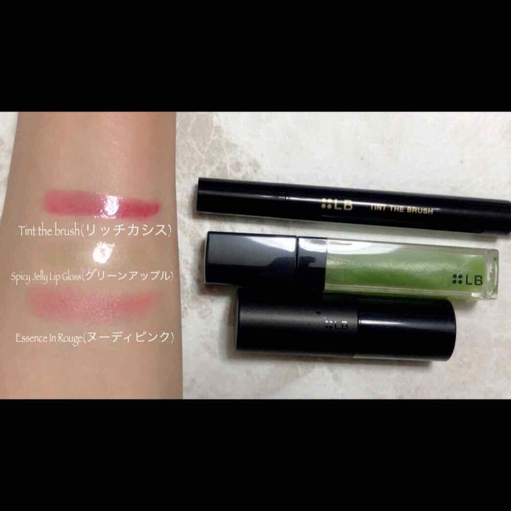 ティント ザ ブラッシュ/LB/リップティントを使ったクチコミ（3枚目）