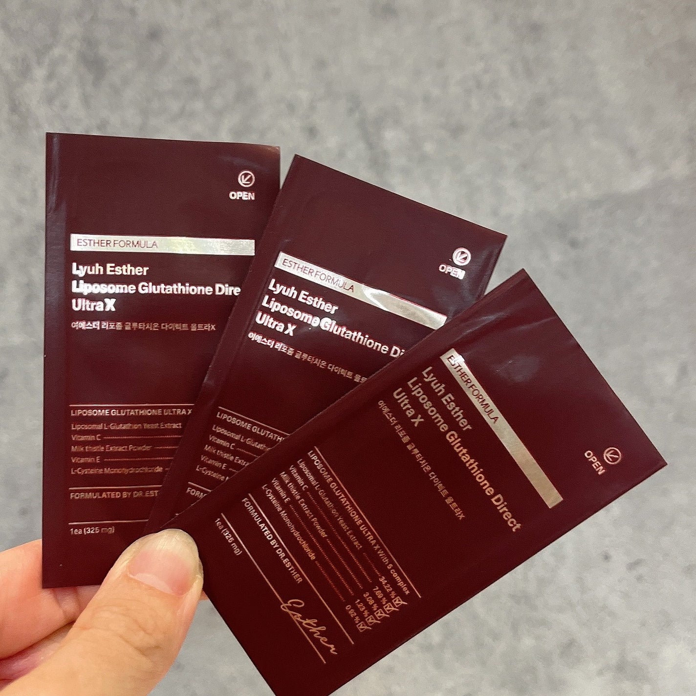 ヨエスターGLTダイレクトウルトラX/ESTHER FORMULA/美容サプリメントを使ったクチコミ(4枚目)