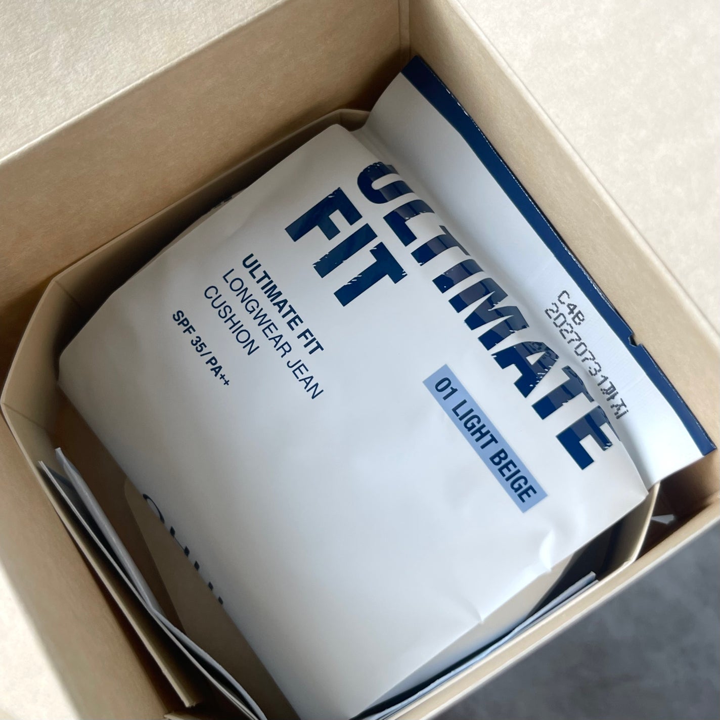 アルティメットフィット ロングウェアデニムクッション/OHUI/クッションファンデーションを使ったクチコミ(8枚目)