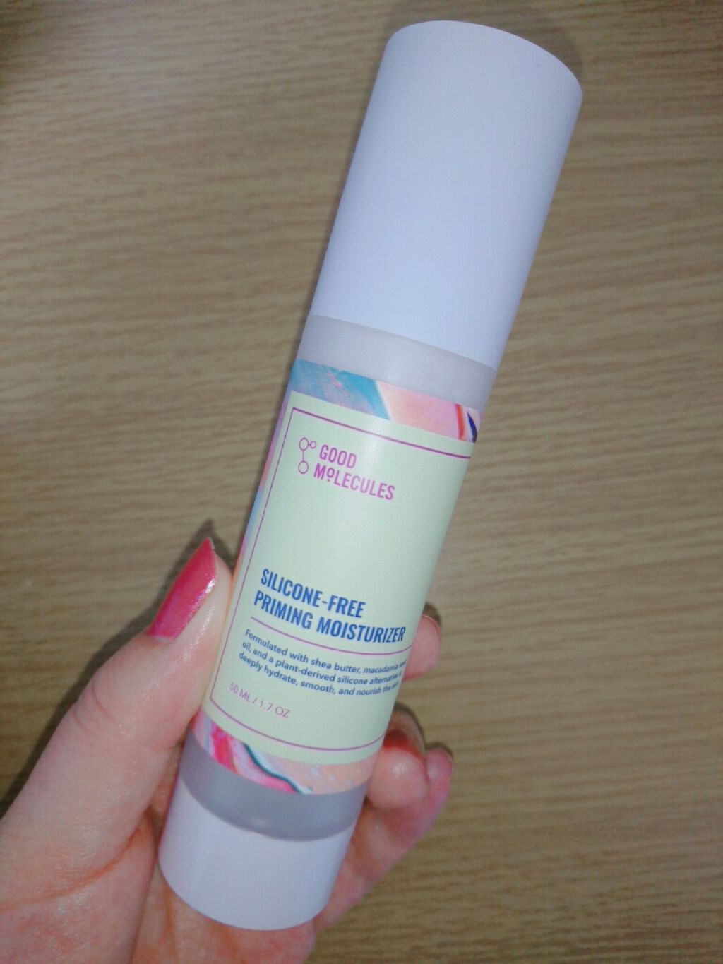 Silicone-Free Priming Moisturizer/Good Molecules/フェイスクリームを使ったクチコミ（1枚目）