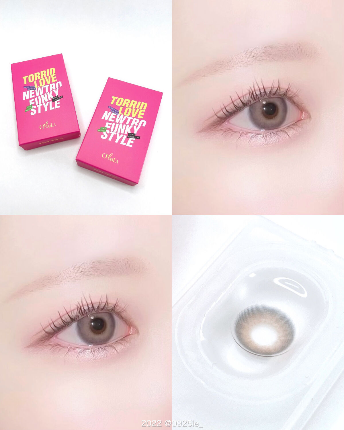 トリッドラブベージュマンスリー (TORRID LOVE BEIGE monthly)/OLOLA/１ヶ月（１MONTH）カラコンを使ったクチコミ（1枚目）