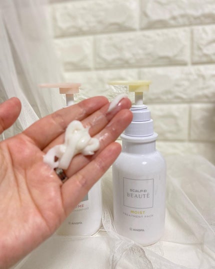 スカルプD ボーテ 薬用スカルプシャンプー(モイスト)/薬用トリートメントパック(モイスト)/アンファー(スカルプD)/市販シャンプーを使ったクチコミ(3枚目)