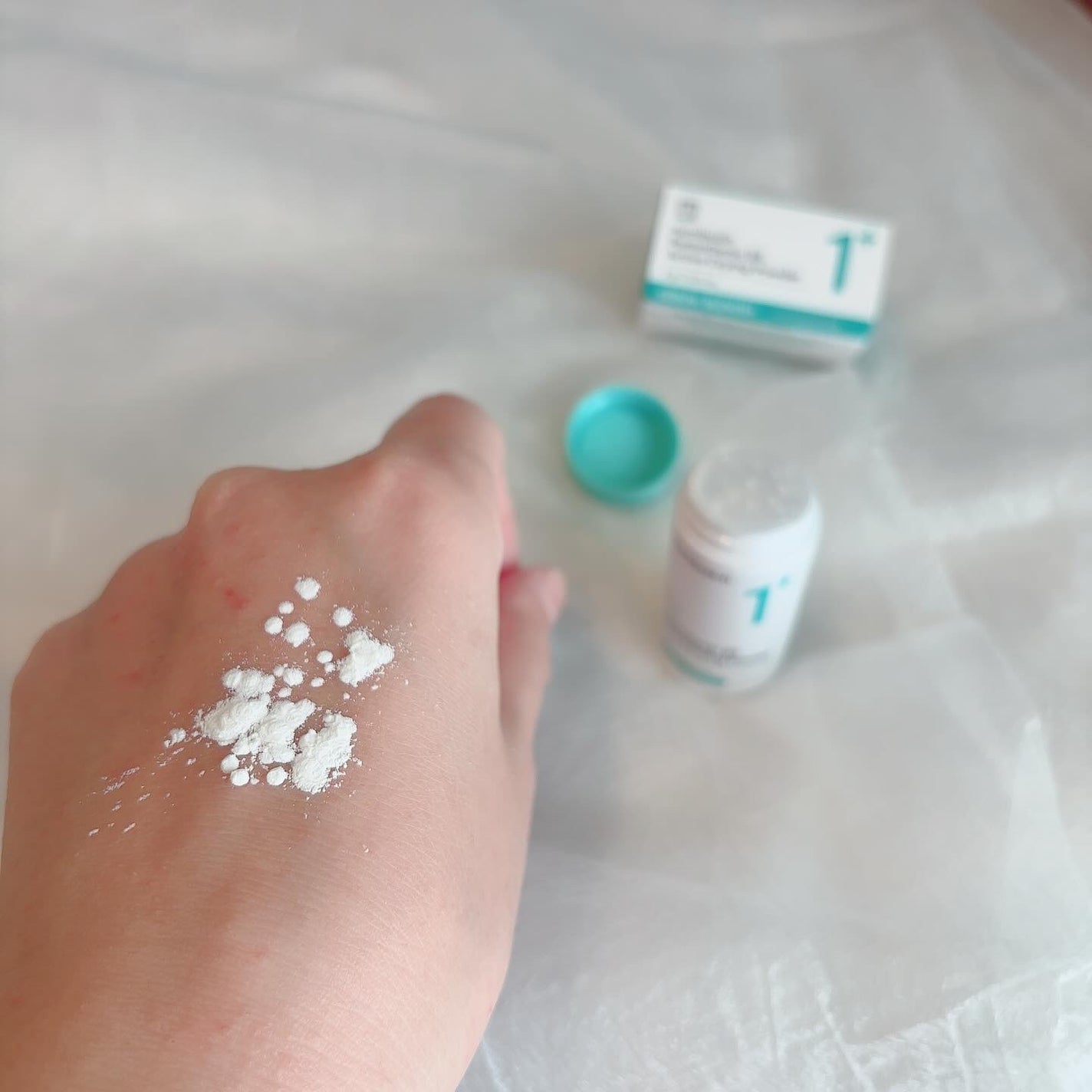 1番 かけるパントテン酸スキンパウダー/numbuzin/その他スキンケアを使ったクチコミ(4枚目)