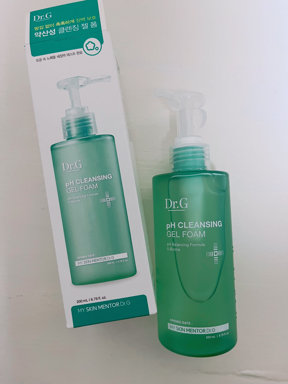 弱酸性クレンジングジェルフォーム/Dr.G/その他洗顔料を使ったクチコミ（1枚目）