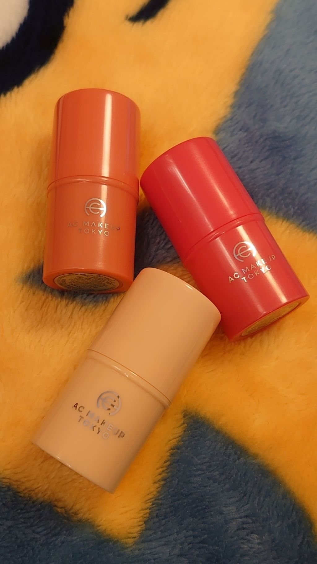 AC スティック チーク /AC MAKEUP/ジェル・クリームチークを使ったクチコミ(1枚目)