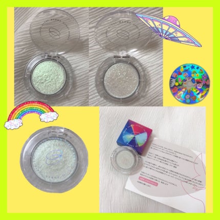 マルチグリッターカラー/ENBAN TOKYO/単色アイシャドウを使ったクチコミ(5枚目)