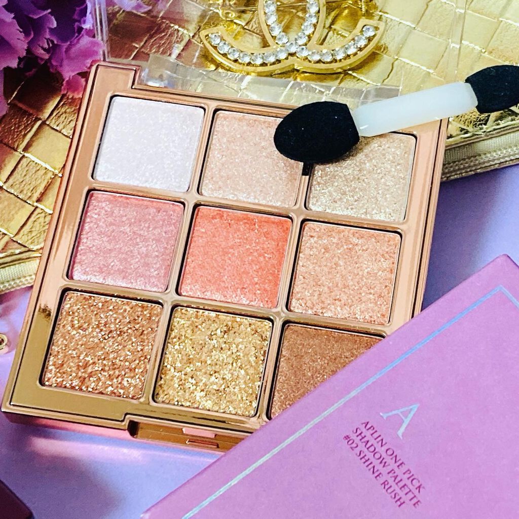 ワンピックアイシャドウパレット/APLIN/アイシャドウパレットを使ったクチコミ（2枚目）