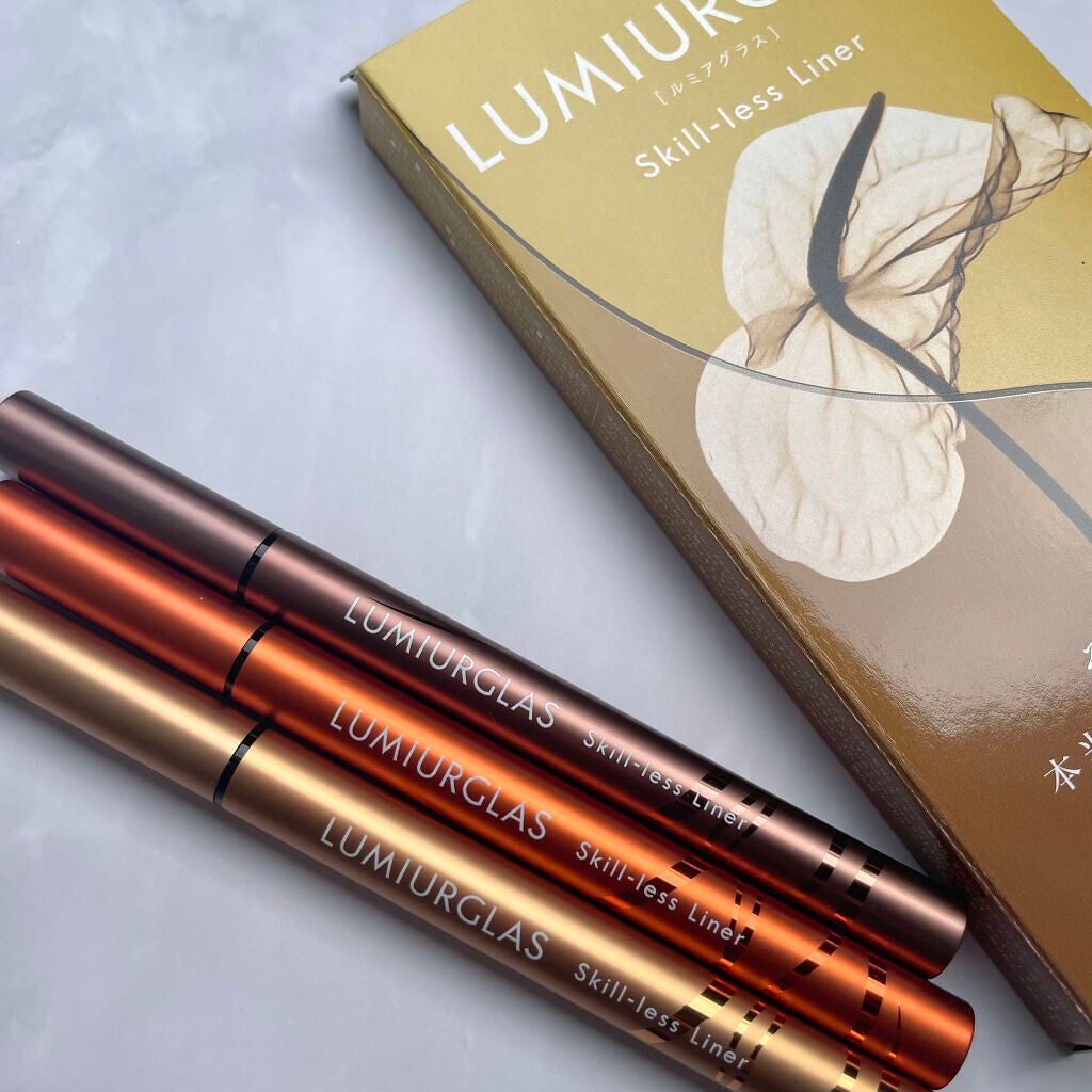 スキルレスライナー/LUMIURGLAS/リキッドアイライナーを使ったクチコミ(1枚目)