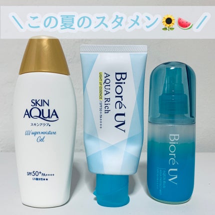 ビオレUV アクアリッチ アクアプロテクトミスト/ビオレ/日焼け止めミスト・スプレーを使ったクチコミ(1枚目)