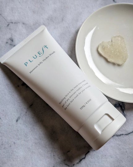 マンナンジェリーハイドロウォッシュ/PLUEST/洗顔料を使ったクチコミ(2枚目)