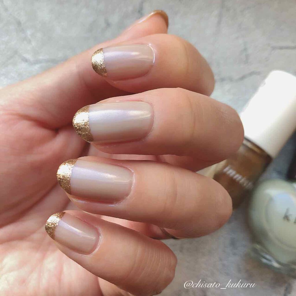 ネイルポリッシュ 09 Mirror Green/KiSS/マニキュアを使ったクチコミ（1枚目）