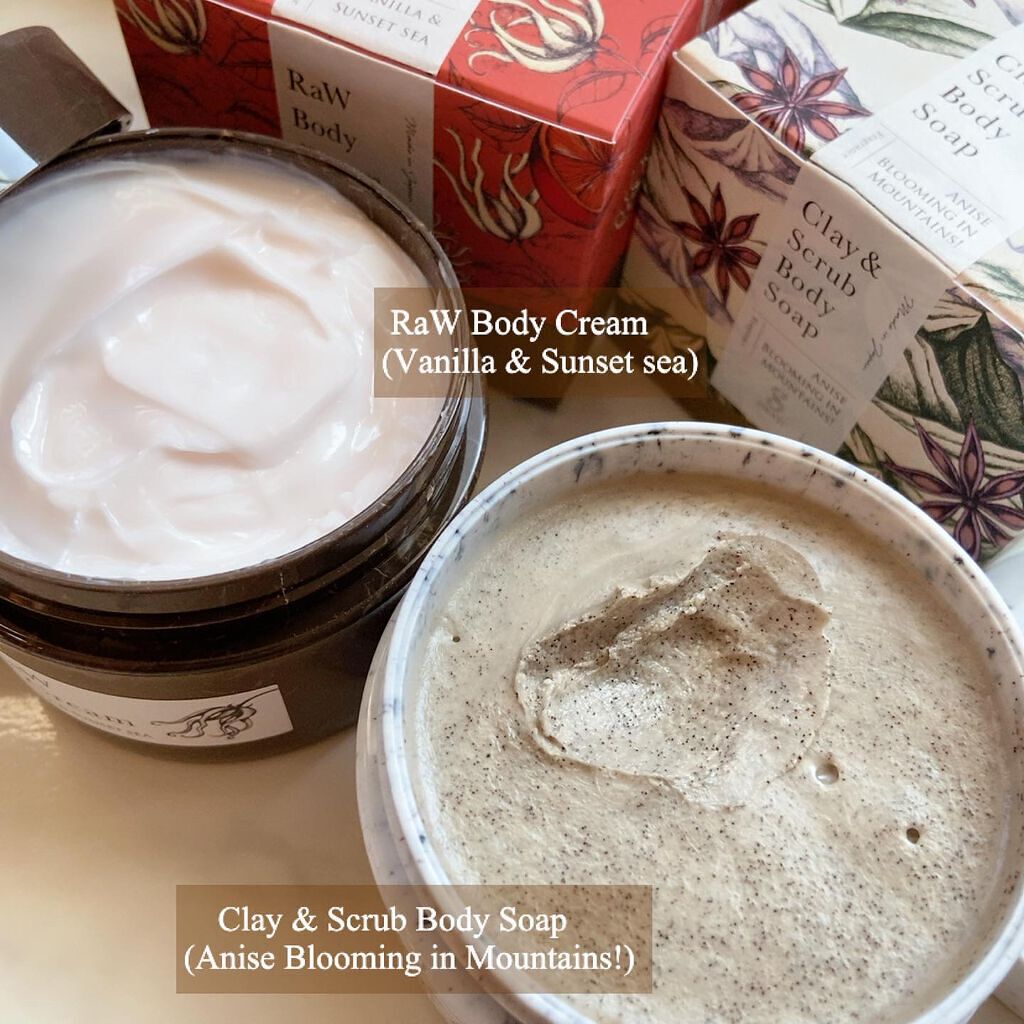 Raw Body Cream/SWATi MARBLe/ボディクリームを使ったクチコミ(2枚目)