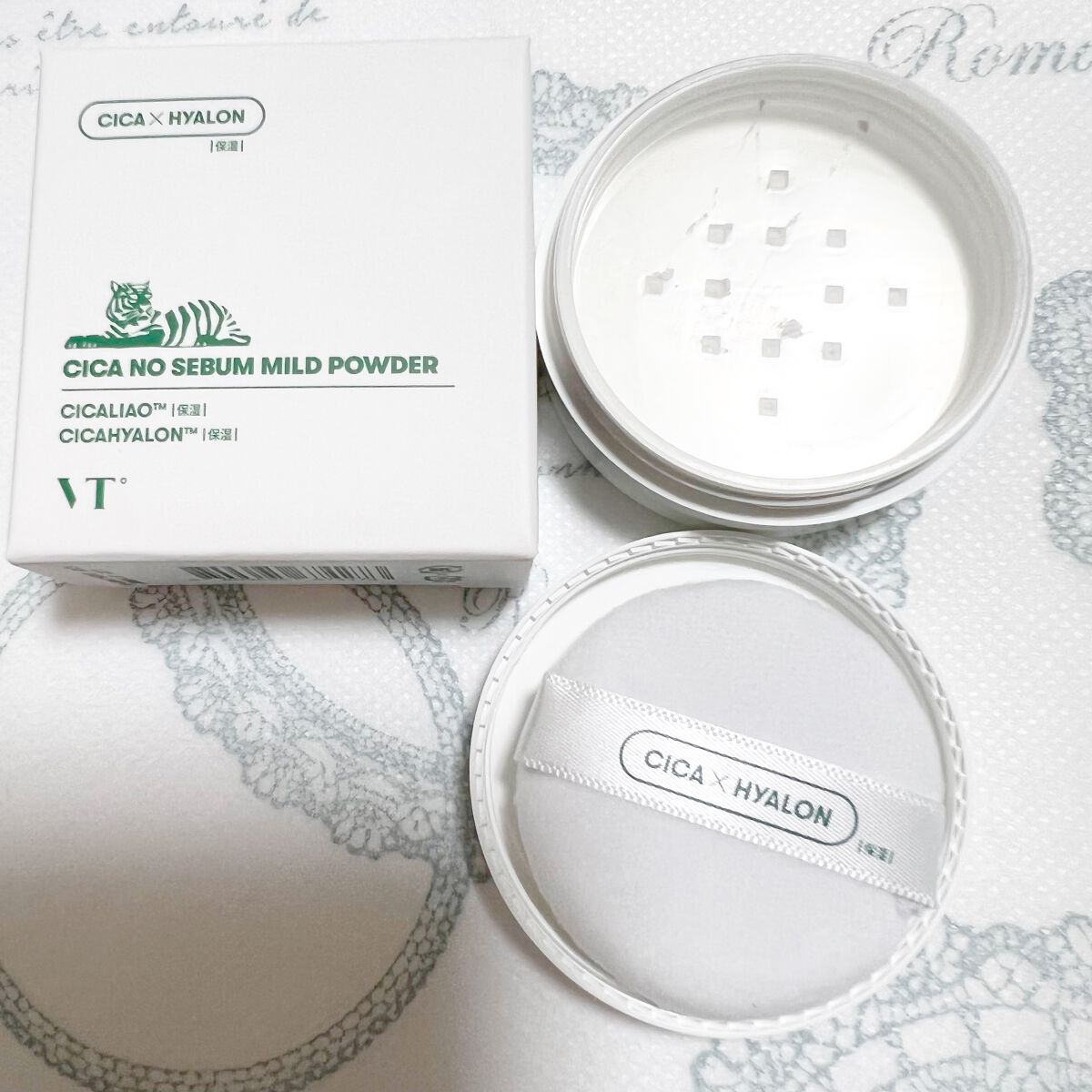 CICA ノーセバム マイルドパウダー/VT/ルースパウダーを使ったクチコミ（1枚目）