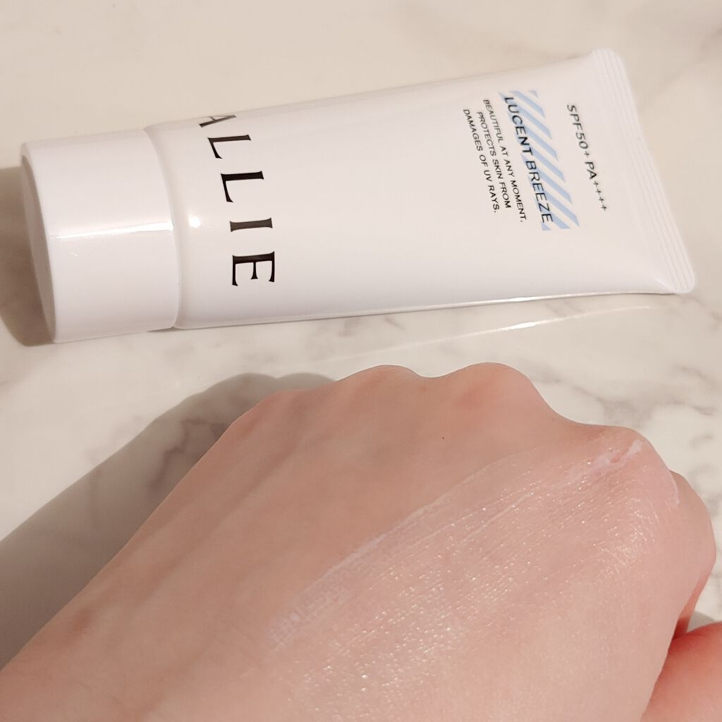 ニュアンスチェンジUV ジェル CL/アリィー/日焼け止めジェルを使ったクチコミ(3枚目)