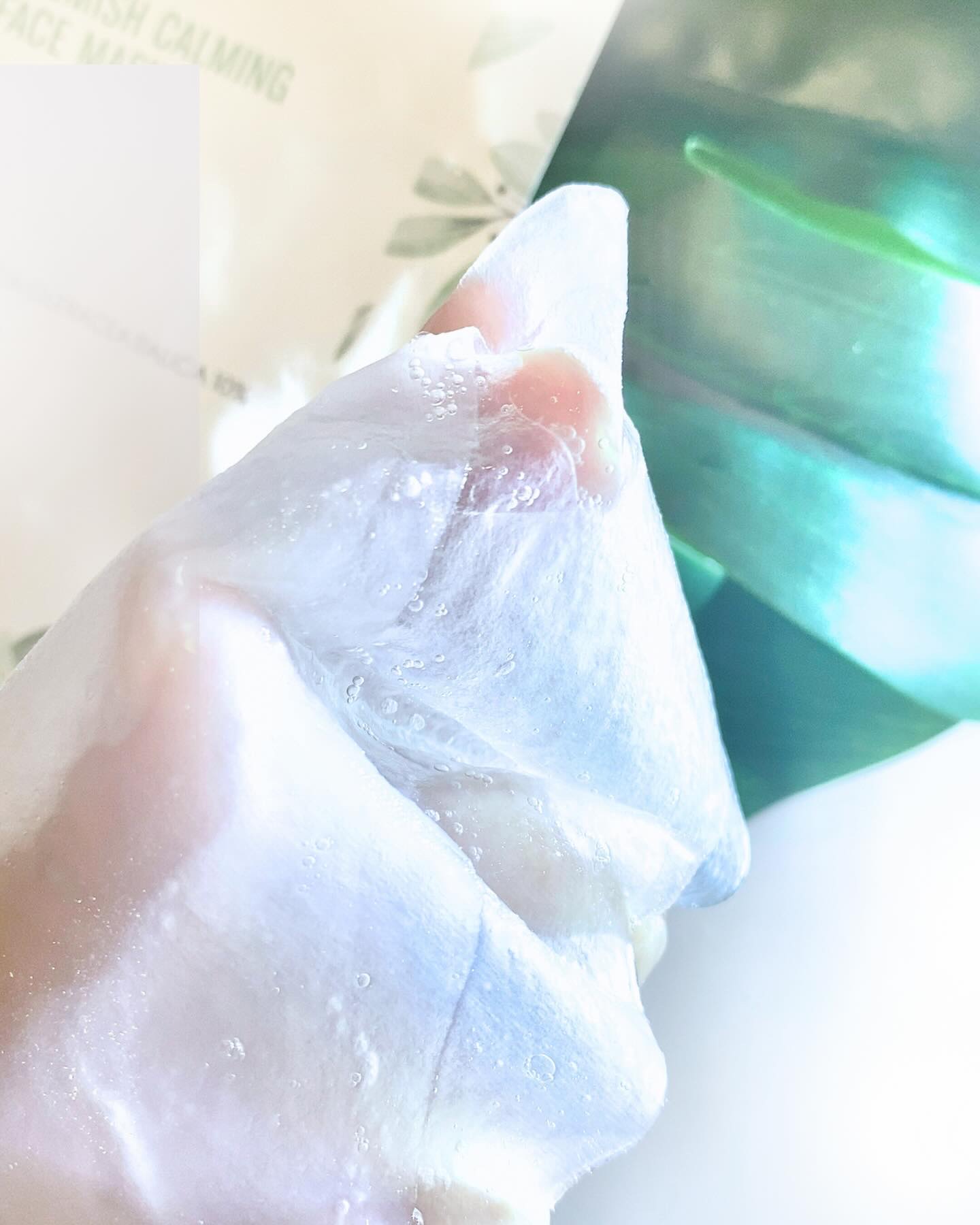 ブラミッシュカーミングフェイス マスク/MAKE9/シートマスク・パックを使ったクチコミ（3枚目）